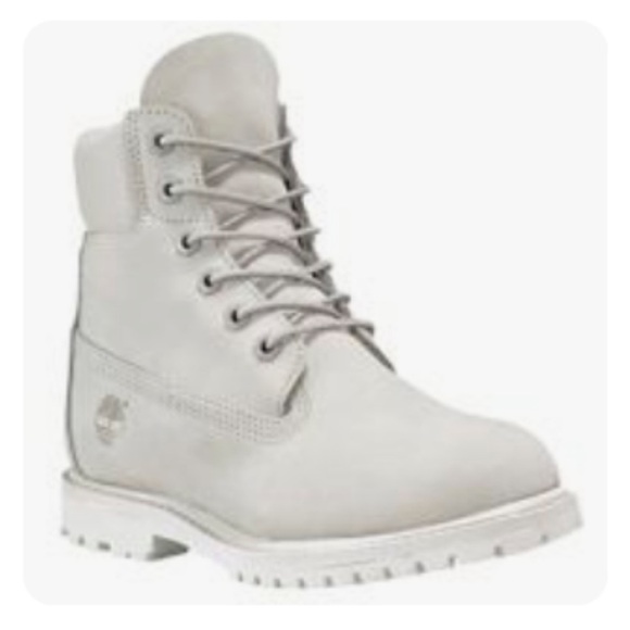 Timberland | Icon Grey Premium Boot White Sole Women’s 7 - Picture 8 of 9